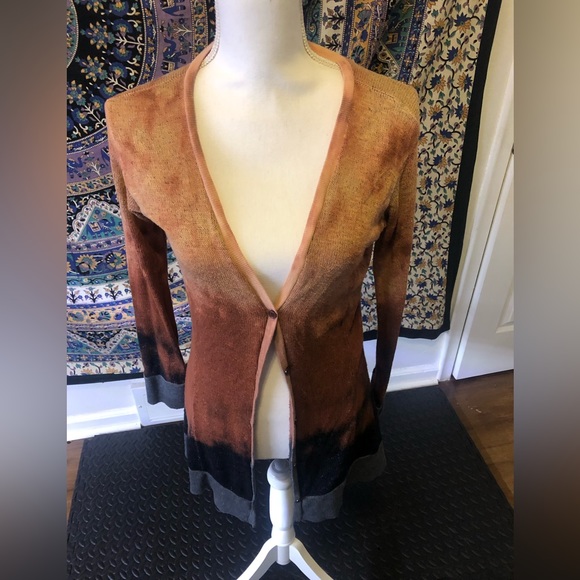 💚 SALE! MOON & SKY Ombré Cardigan Sweater - Picture 2 of 4